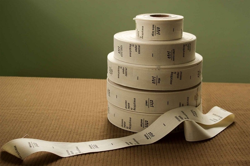 in nhãn ruy băng (ruban)